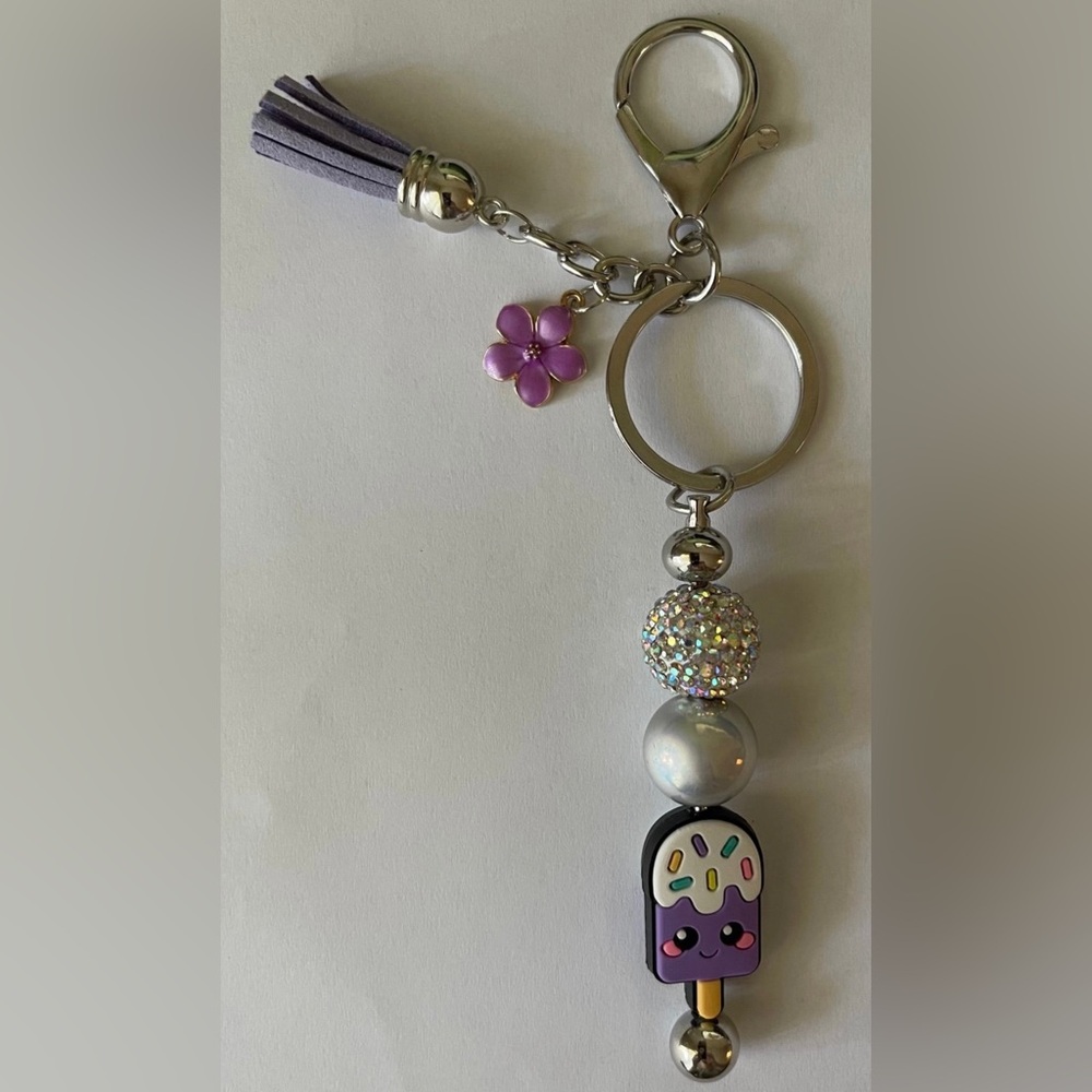 New Kawaii cute Ice Cream Keychain/Pendant/for backpack/bag /purse charm